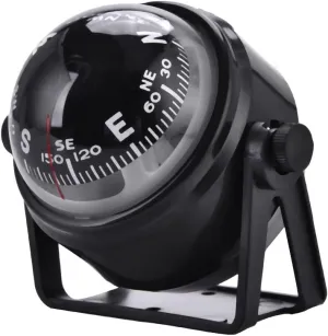 Digital Navigation Compass, Marine Boat Compasses, Electronic Adjustable Marine Ball Night Vision Compass, Sea Marine Compass with Visible Lubber Line for Car Boat Vehicle Truck Caravan