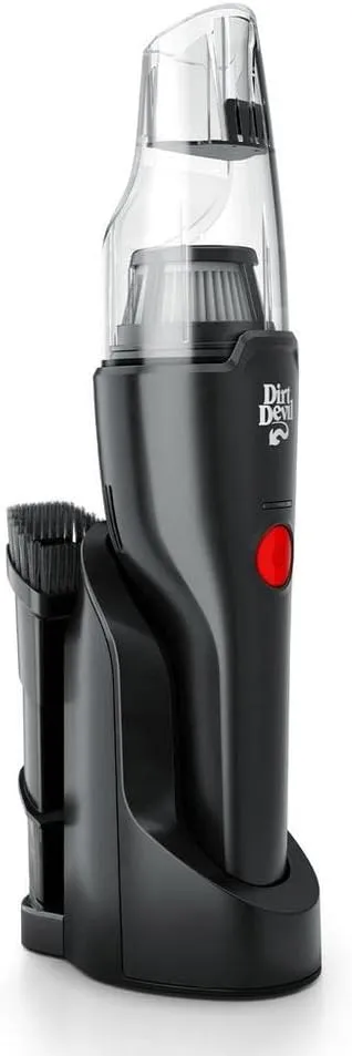 Dirt Devil Grab and Go  8V Cordless Handheld Vacuum Cleaner, Powerful Suction, Lightweight, Includes 2-in-1 Tool and Charging Stand with Tool Storage, Portable Vacuum Cleaner
