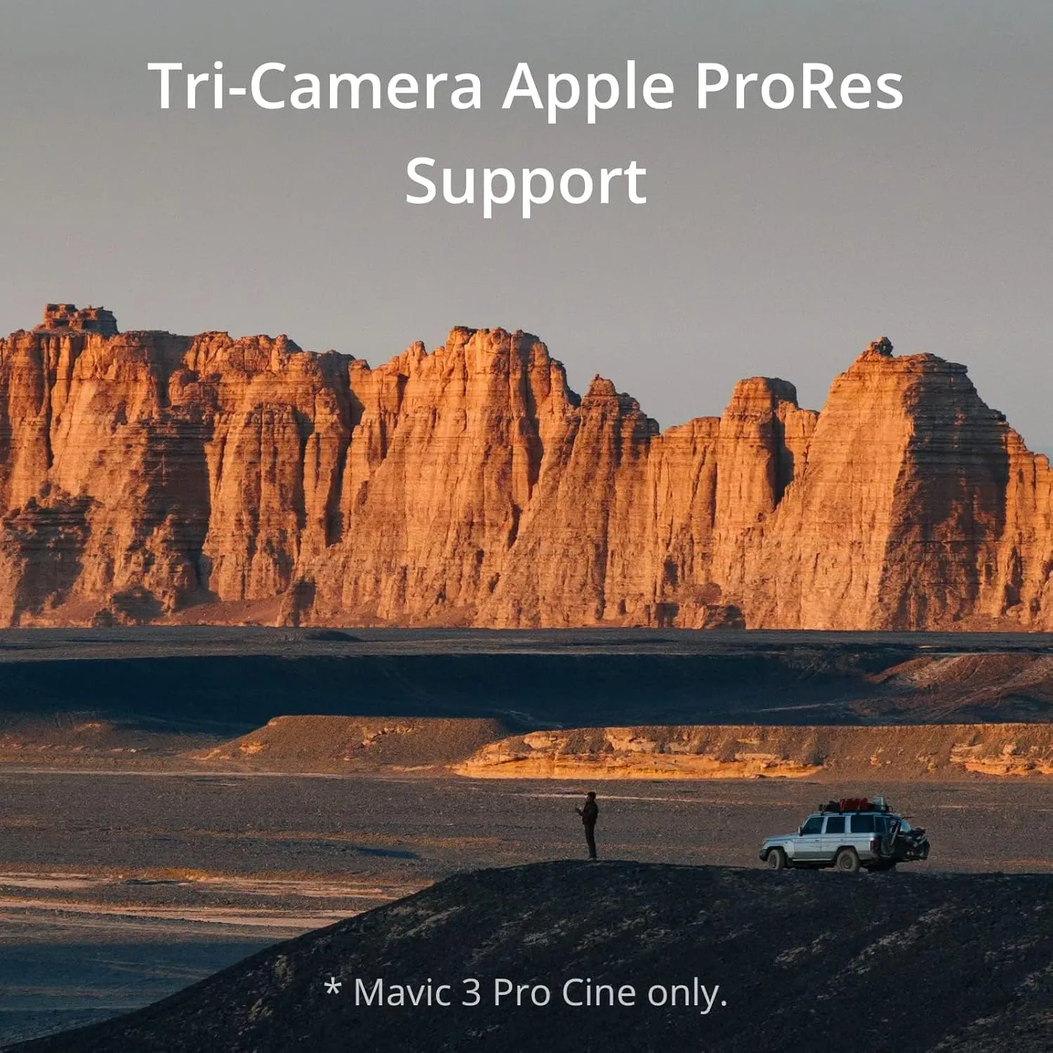 DJI Mavic 3 Pro Cine with DJI RC Pro (High-Bright Screen), Flagship Triple-Camera Drone, Tri-Camera Apple ProRes Support with 1TB of Storage, 3 Intelligent Flight Batteries, FAA Remote ID Compliant