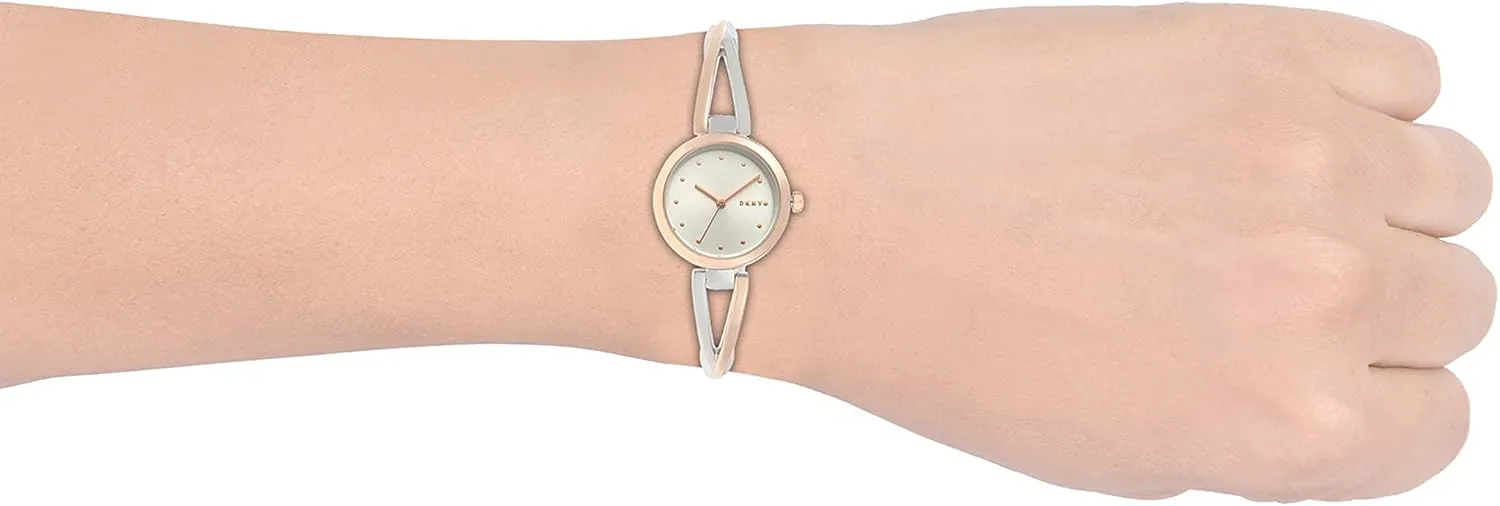 DKNY Women's Crosswalk Stainless Steel Jewelry-Inspired Dress Watch