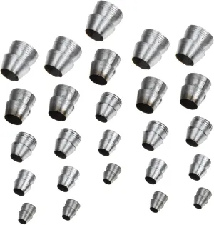 DOITOOL Hammer Axe Steel Wedge Set 25pcs Practical Iron Wedges Small Steel Handle for Woodworking Masonry