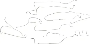 Dorman 919-101 Stainless Steel Brake Line Kit Compatible with Select Chevrolet/GMC Models (OE FIX)