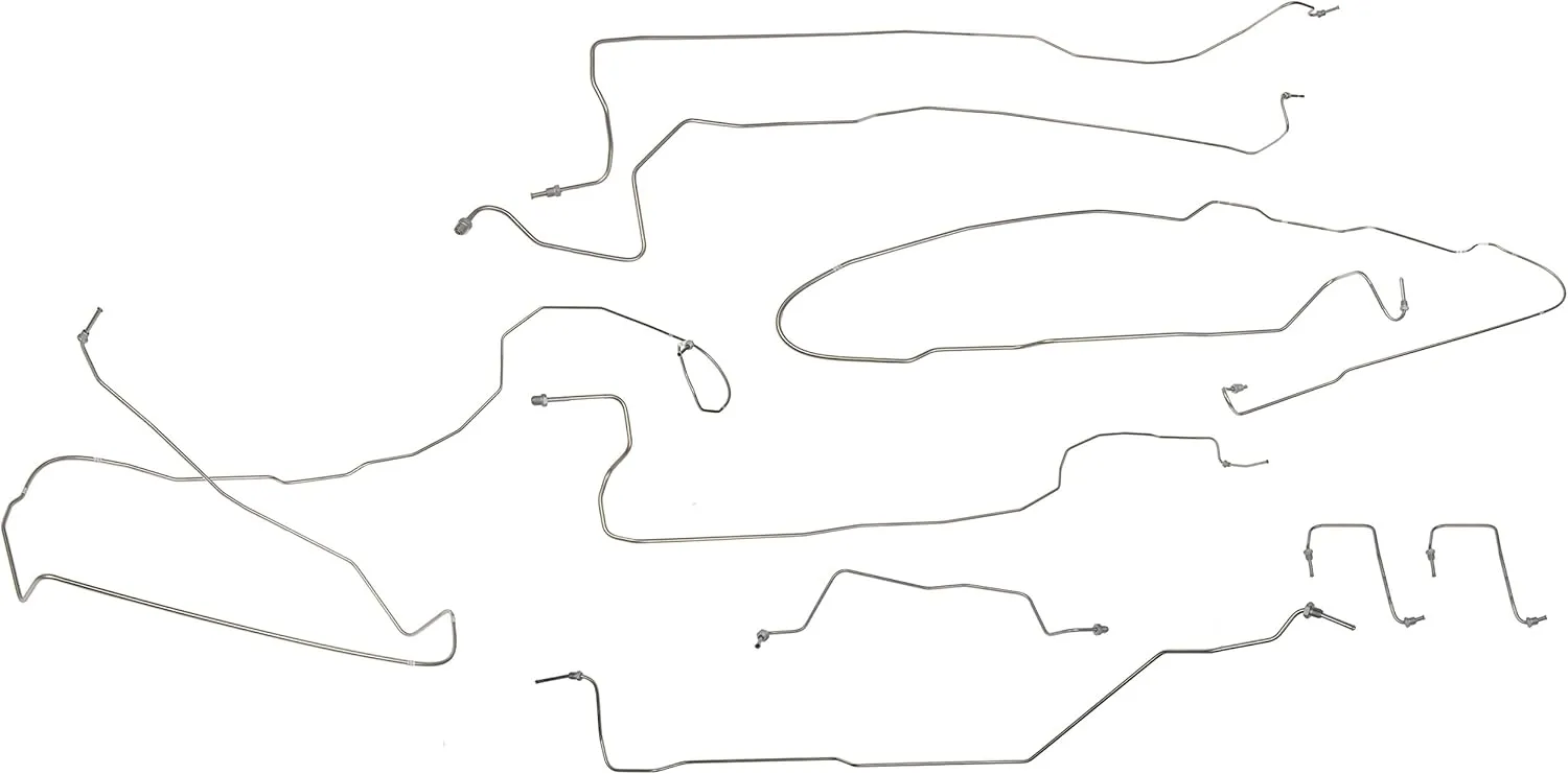 Dorman 919-101 Stainless Steel Brake Line Kit Compatible with Select Chevrolet/GMC Models (OE FIX)