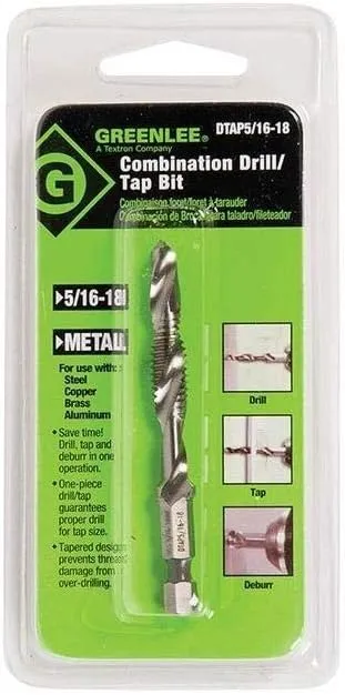 Dr/Tap, Stainless Steel 5/16-18