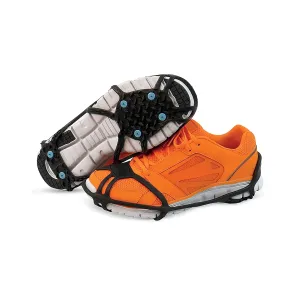 Due North Everyday Pro Traction Aids for Running and Walking on Ice and Snow - Ice Cleat Winter Spikes for Men & Women