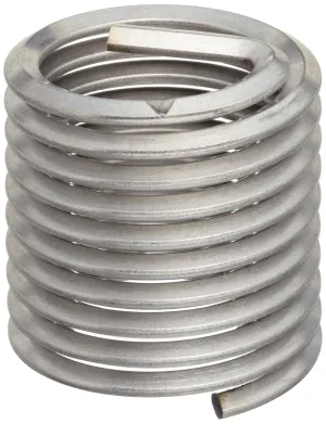 E-Z LOK Coil Threaded Insert for Metal 18-8 Stainless Steel Helical Wire Thread Insert 1-8 Internal Threads, 1.500" Length, Pack of 3