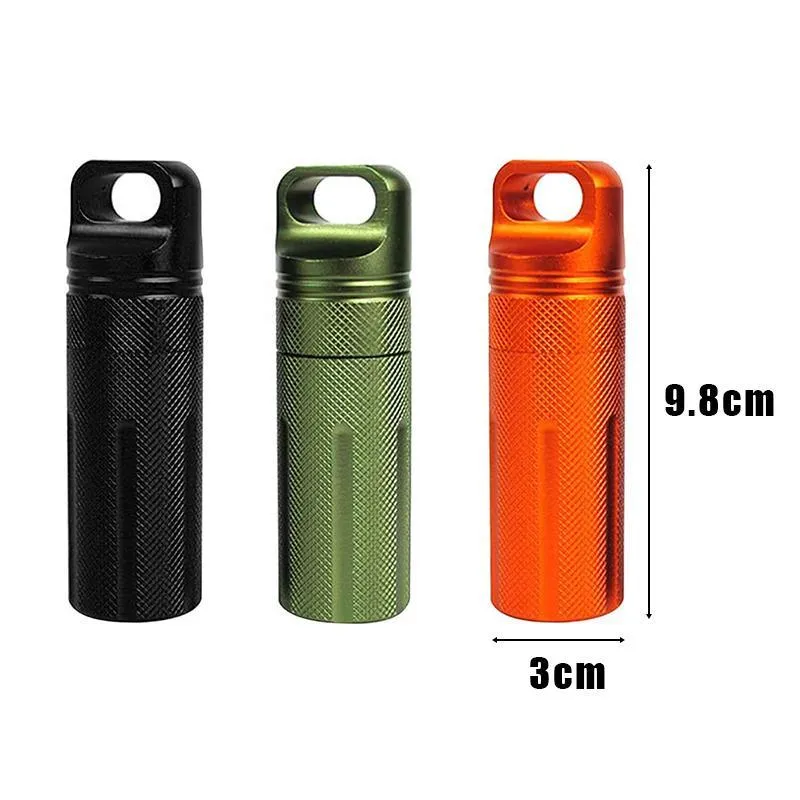 EDC Survival Kit Waterproof Seal the bottle 1PC