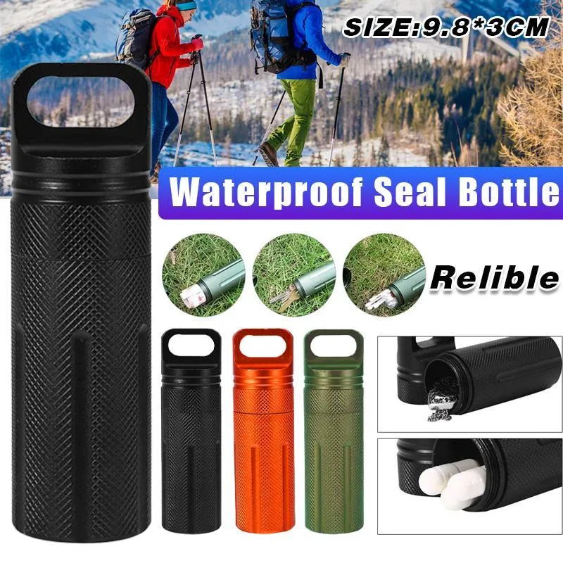 EDC Survival Kit Waterproof Seal the bottle 1PC