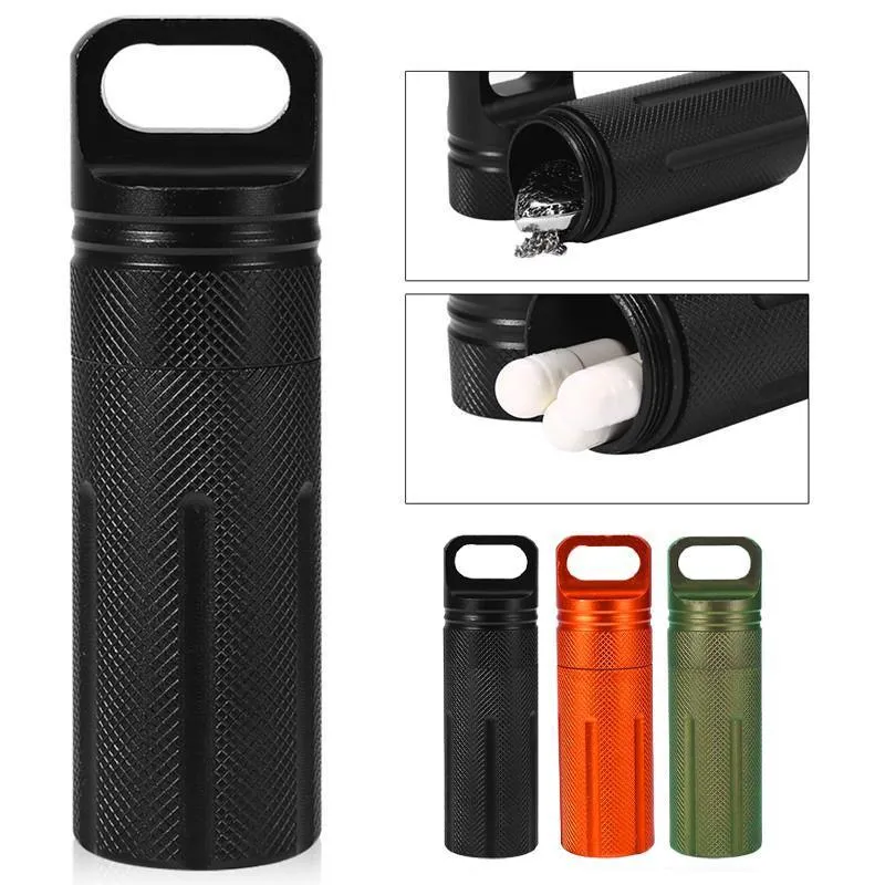 EDC Survival Kit Waterproof Seal the bottle 1PC