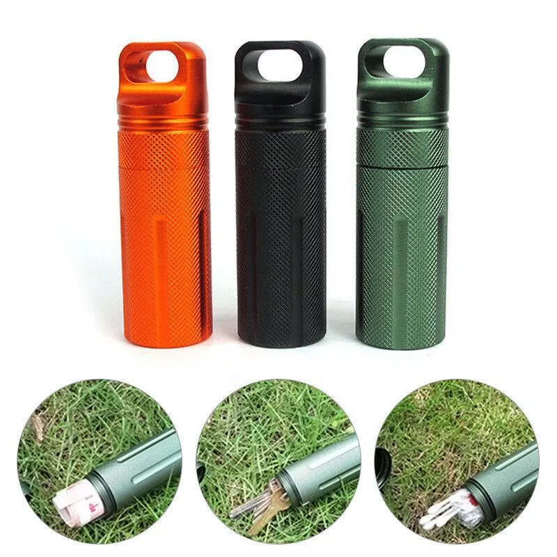 EDC Survival Kit Waterproof Seal the bottle 1PC