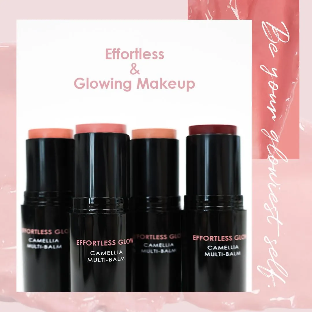 EFFORTLESS GLOW CAMELLIA MULTI-BALM (Pink Crush, One size)
