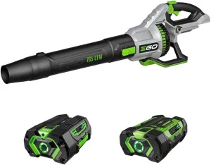 EGO Power  LB7654 56-Volt 765 CFM Brushless Cordless Leaf Blower, 5.0Ah Battery, 320W Charger Included Plus Extra BA1400T 2.5Ah Battery