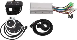 Electric Bike Lithium Battery Modified Controller Kit with 22A Controller and S810 Display, DIY Accessory for 500W Motors, Full Waterproof Design