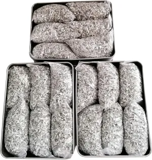 Emergency Fire Starter Kit Magnesium 6 Bags for Camping Hiking Bushcraft Survival Outdoor Hurricane Outage Light Weight Portable   1 Tin Box
