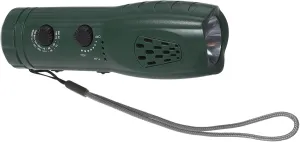 Emergency Hand Crank Radio Flashlight: Compact LED Flashlight Radio - Multiuse Sos Alarm for Car Camping and Power Outages