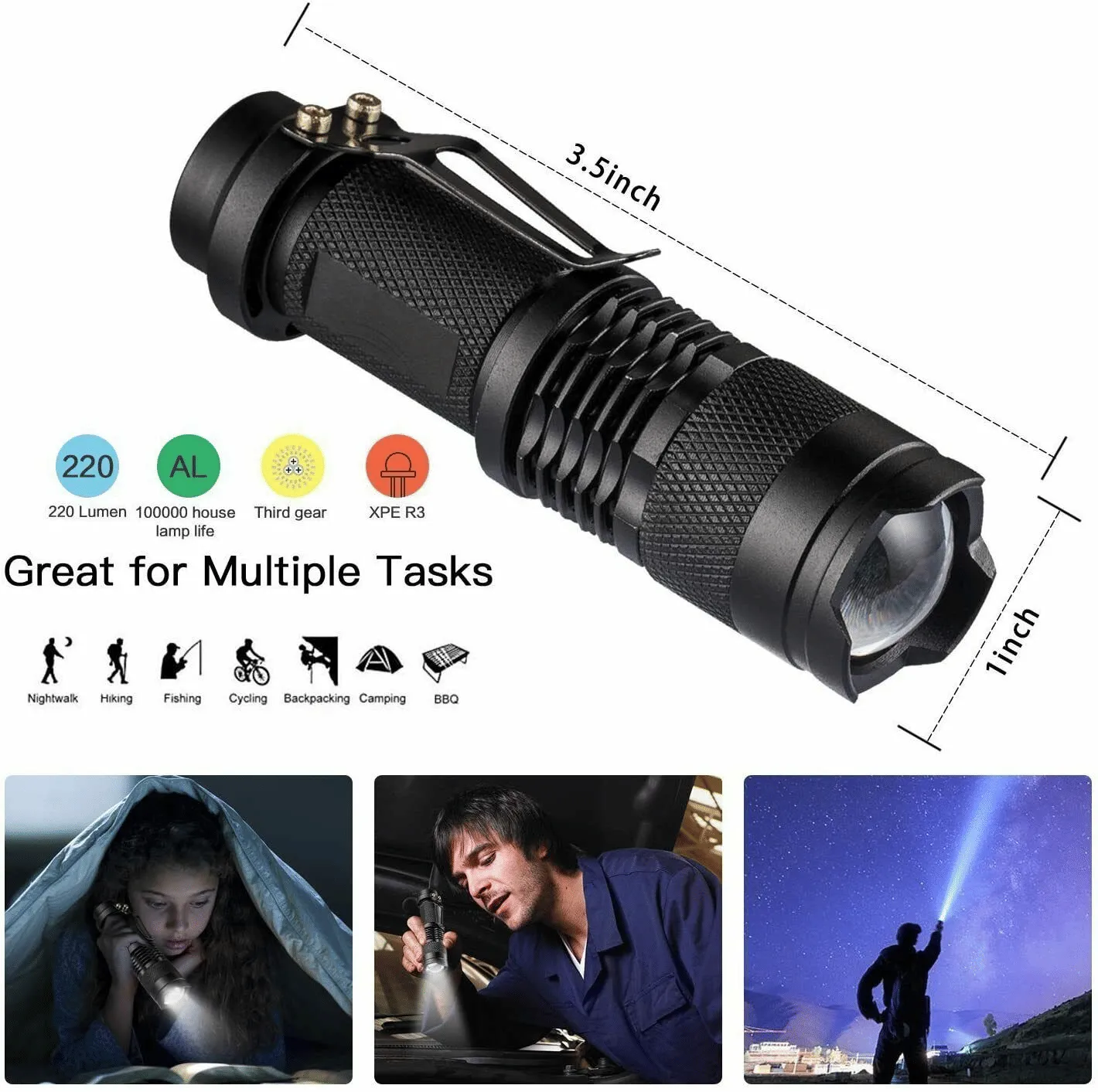 Emergency Optimized Kit Set 14-In-1 Outdoor Hiking Highly recommended Camping Box Survival Case Gear Tactical