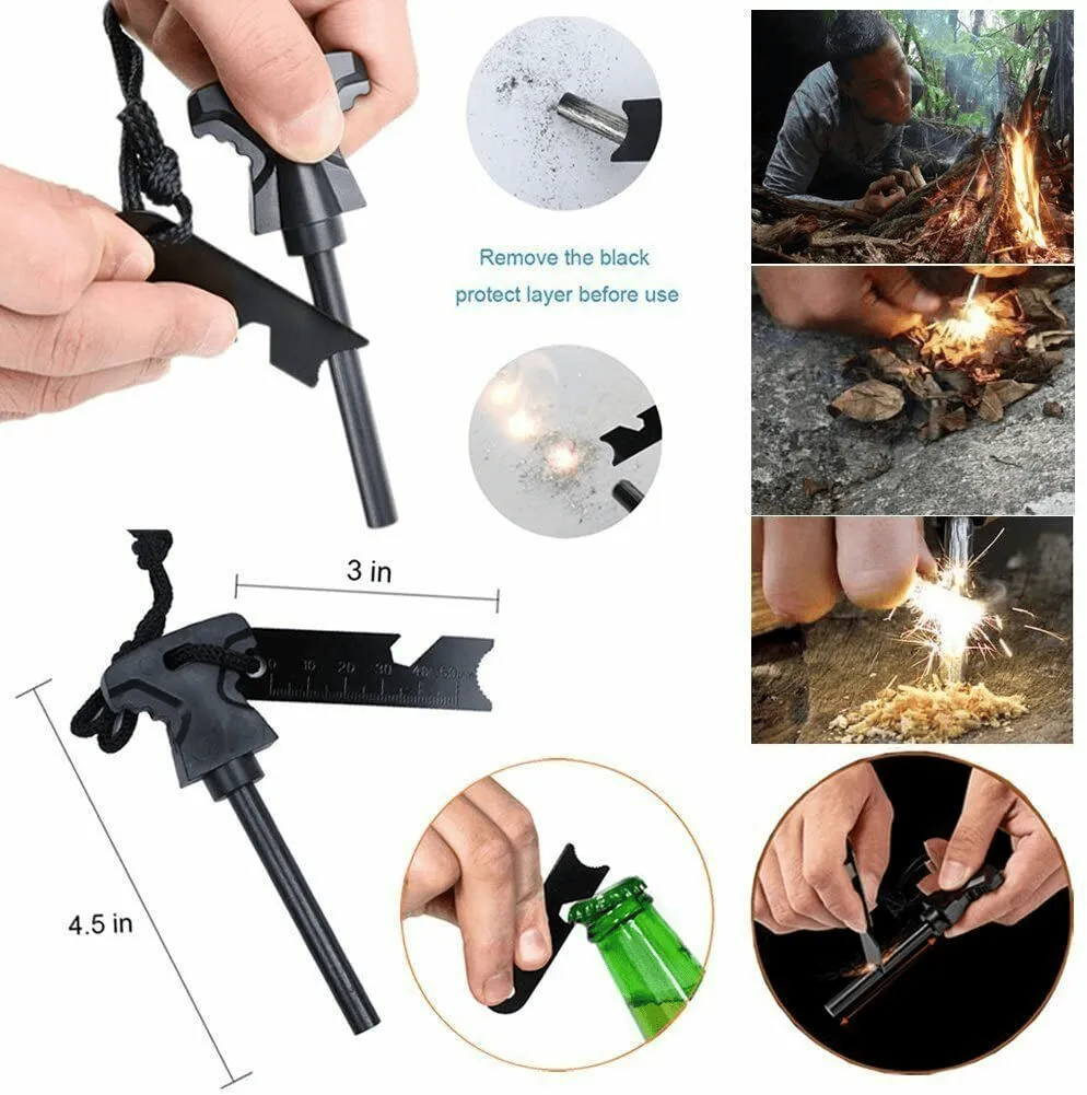 Emergency Optimized Kit Set 14-In-1 Outdoor Hiking Highly recommended Camping Box Survival Case Gear Tactical