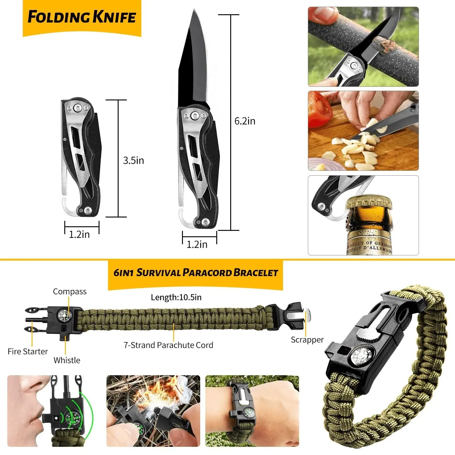 Emergency Survival Gear Kit