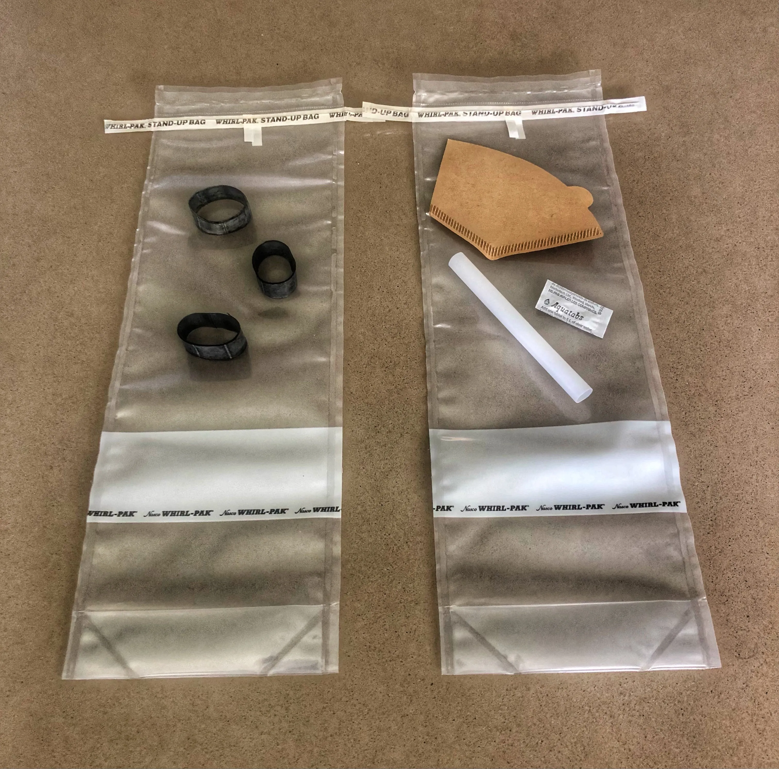EMERGENCY WATER PURIFICATION KIT
