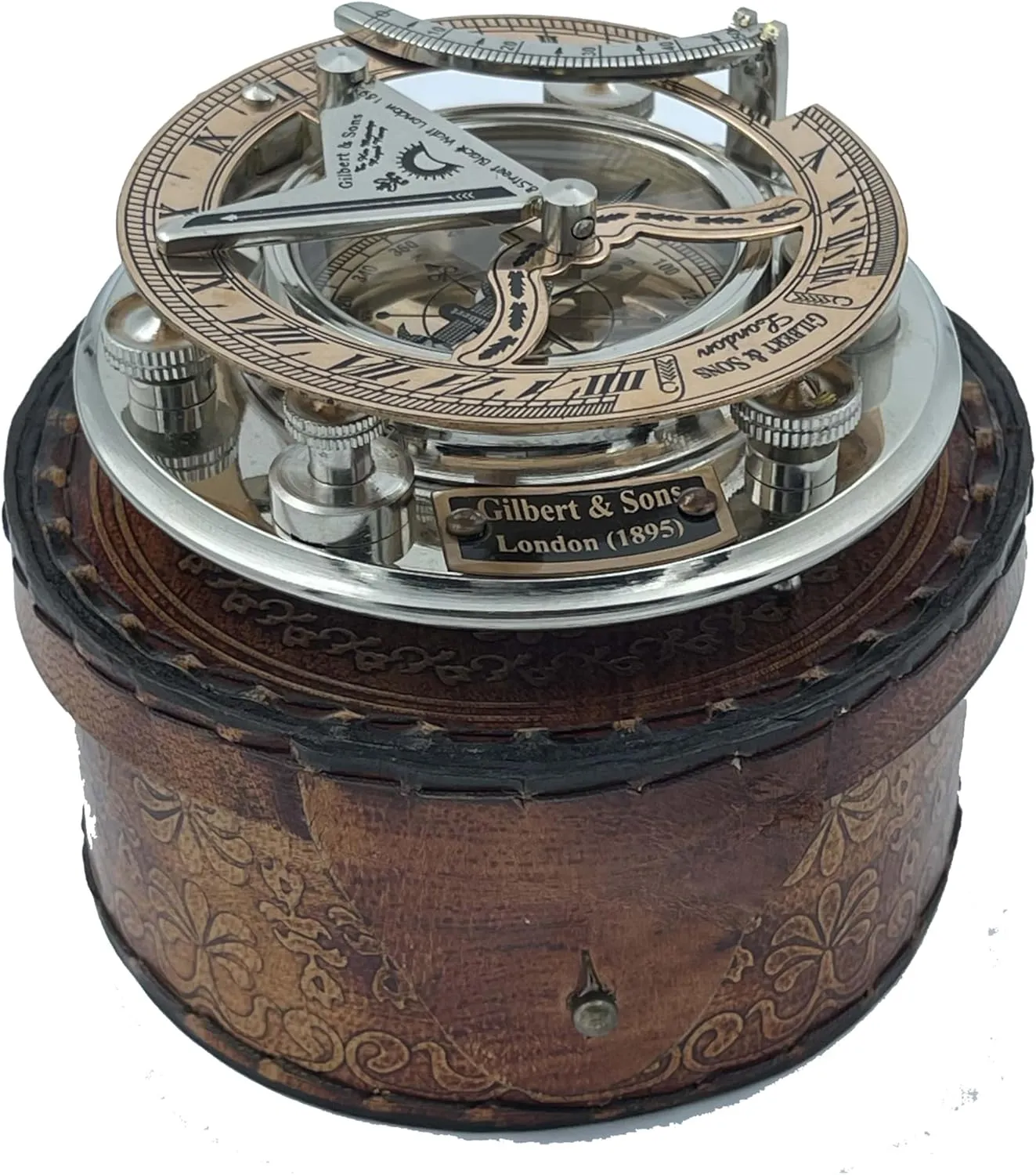 Engraved Nautical Compass - Personalized Compass for Men, Groomsmen, Hiking, Corporate, Wedding Gifts