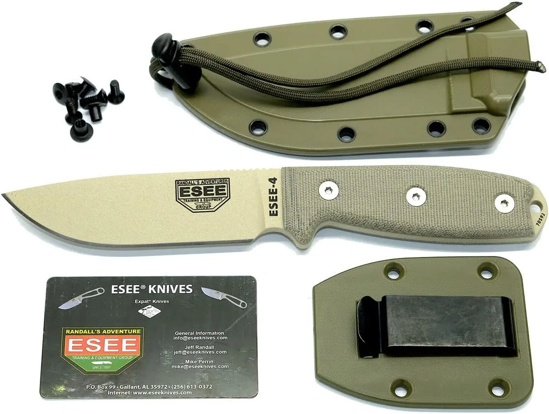 ESEE RC4PDT-BRK Model 4 Plain Edge