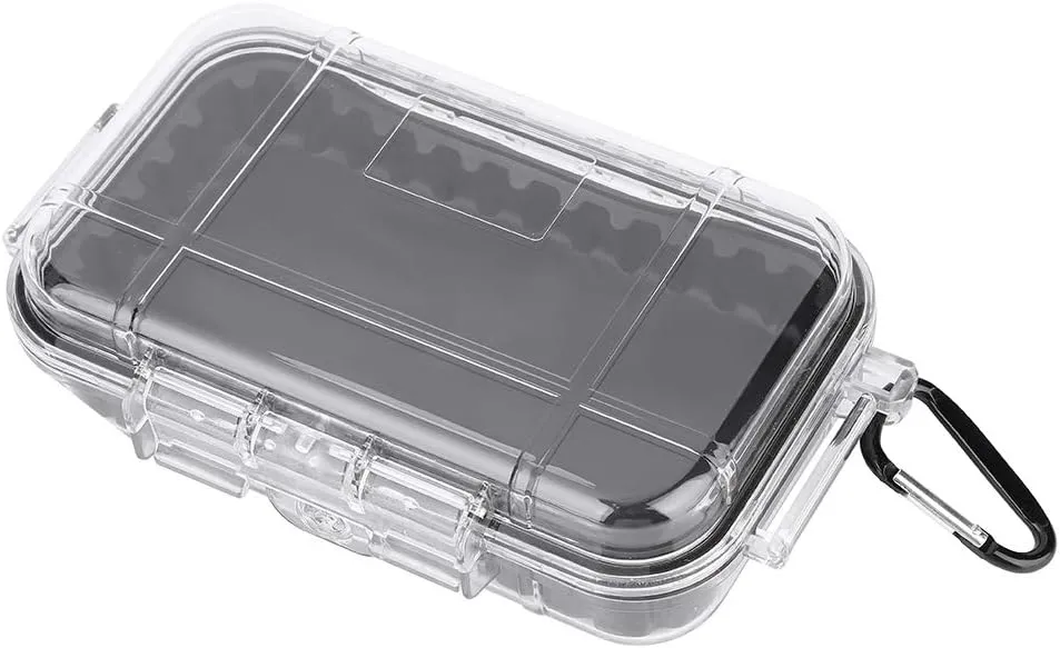Estink Waterproof Storage Case, Outdoor Survival Shockproof Waterproof Storage Case Airtight Carry Box Container for Outdoor Tool Carrying and Protecting