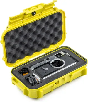 Evergreen 56 Waterproof Dry Box Protective Case with Pick & Pluck Foam - Travel Safe/Mil Spec/USA Made - for Cameras, Phones, Camping, Fishing, Hiking, Water Sports, Knives, Survival (Yellow)