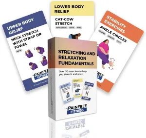 Exercise Flash Cards - Workout Cards Deck - Exercise Cards for Home Workouts Women & Men