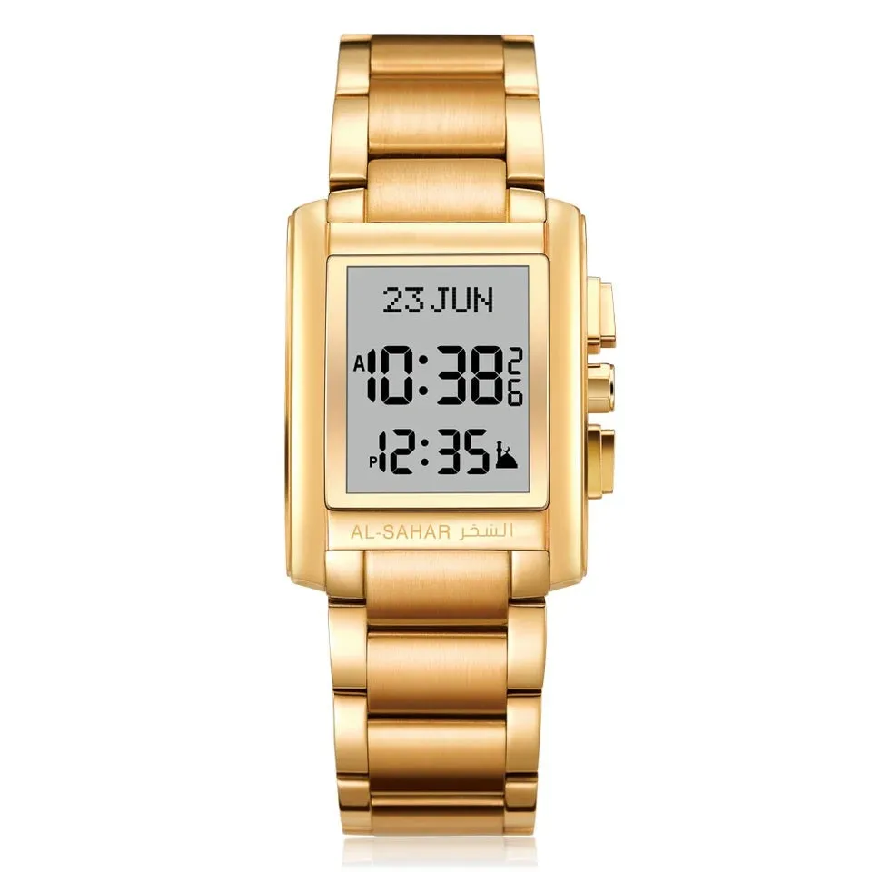 Fajr - Hybrid Digital Rectangle Watch