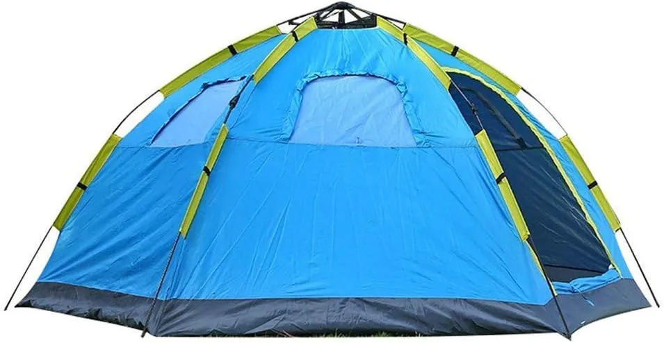 Family Tent Outdoor Tent Beach Tent Sun Shelter Compatible with 3-4 People Camping Large Portable Rain Outdoor Camping Outdoor Tent