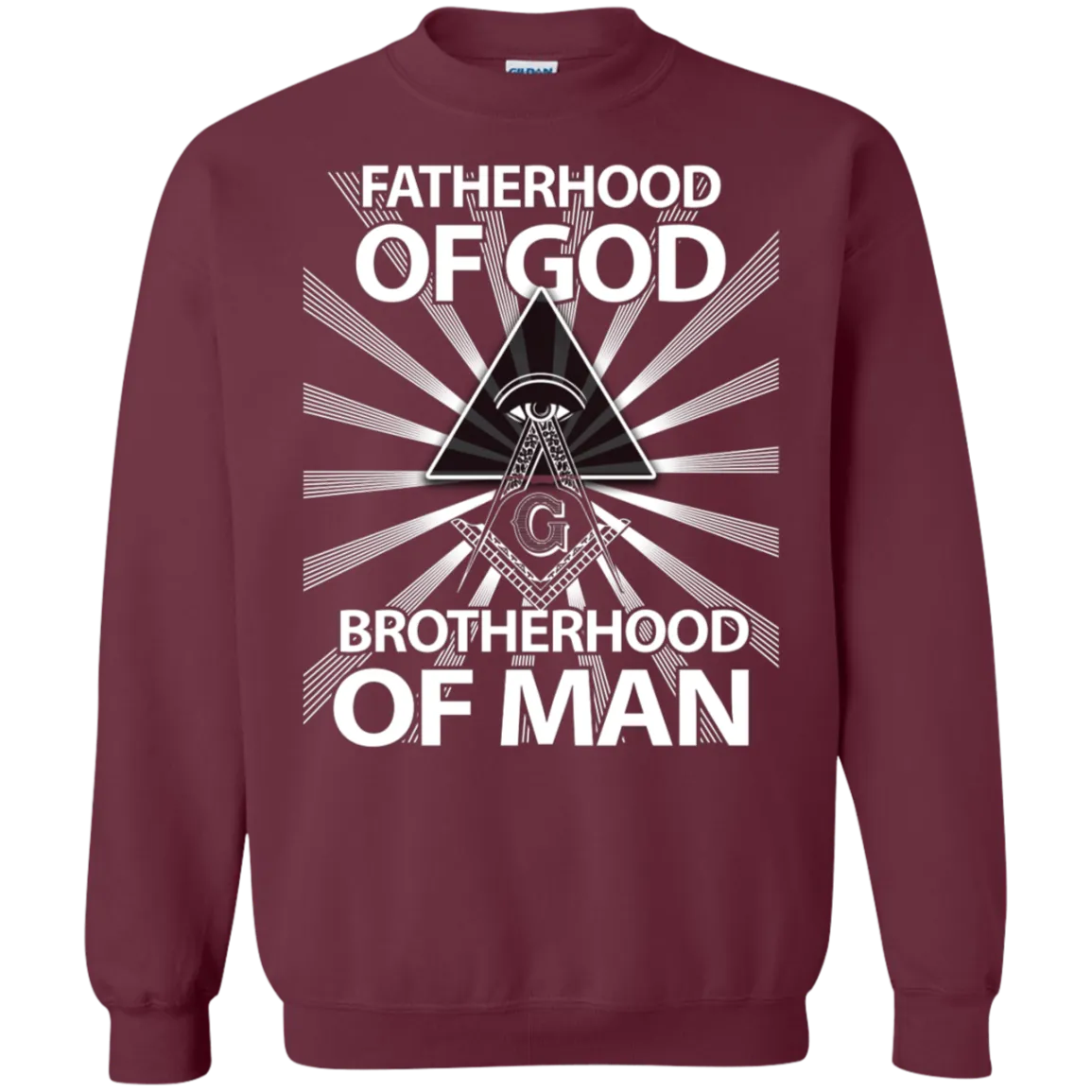 Fatherhood Of God Brotherhood Of Man Freemason Square & Compass