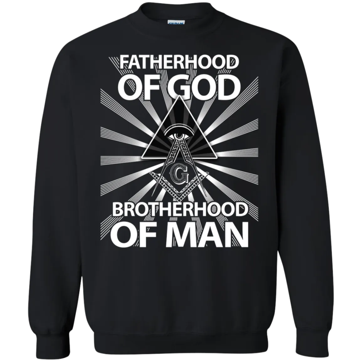 Fatherhood Of God Brotherhood Of Man Freemason Square & Compass