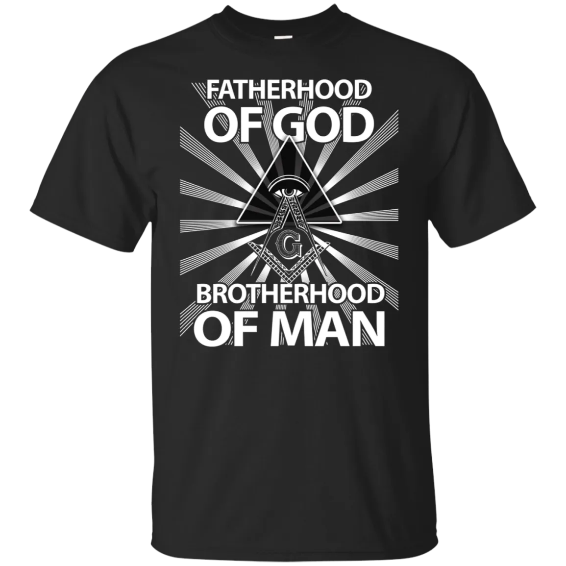 Fatherhood Of God Brotherhood Of Man Freemason Square & Compass