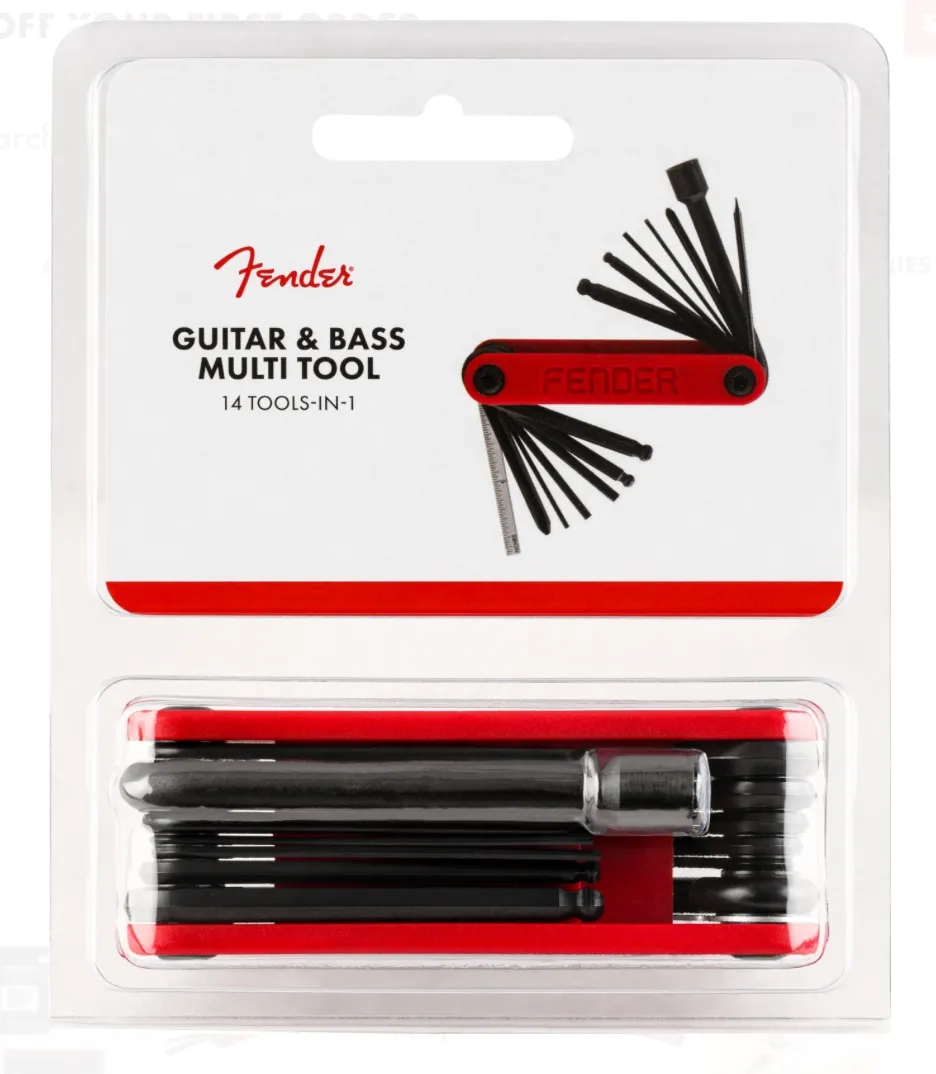Fender Guitar / Bass Multi Tool - 14 in 1