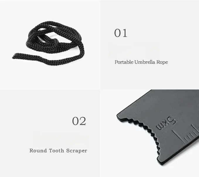Ferro Rod Fire Starter Survival Tool, Magnesium Fire Starter Kit with Neck Lanyard, It's Suitable for Emergency Fire Making in Wild Camping, Hiking and Outings
