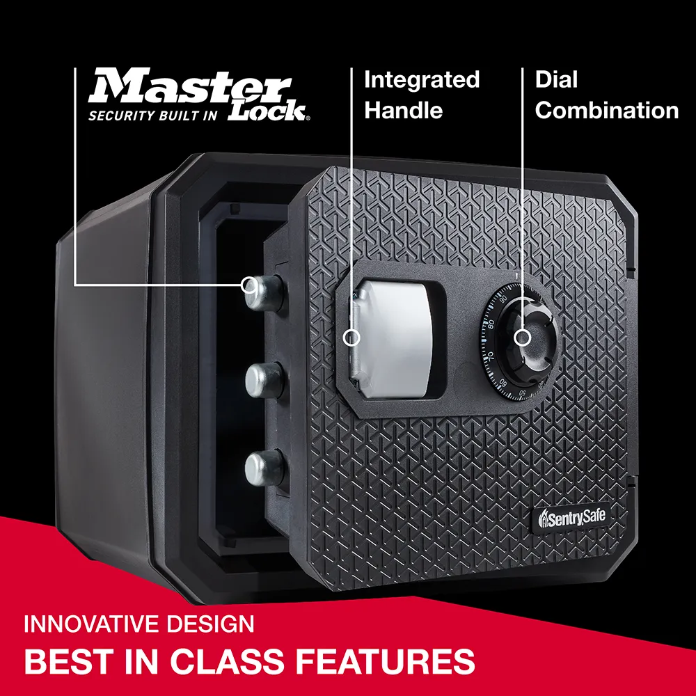 Fireproof and Waterproof Safe with Dial Combination FPW082C