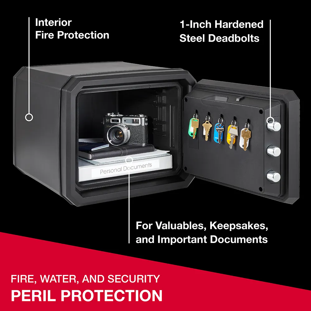 Fireproof and Waterproof Safe with Dial Combination FPW082C