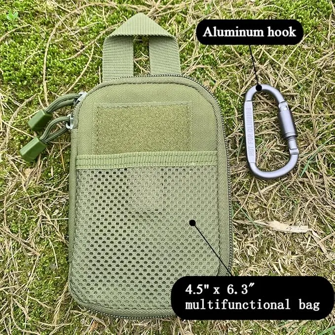 Flint and Steel Fire Starter Kit, OTXEER Ferro Rods Magnesium Fire Starter Survival Tool Camping Emergency Fire Lightning Striker, Tinder Wick Rope, Multifunctional Outdoor Bag Hook