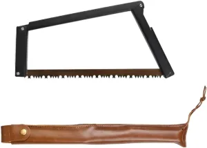 Folding Handsaw, Portable Heavy Duty Camp Saw Multifunctional Rectangular Hand Saws for Outdoor Camping Survival Woodworking