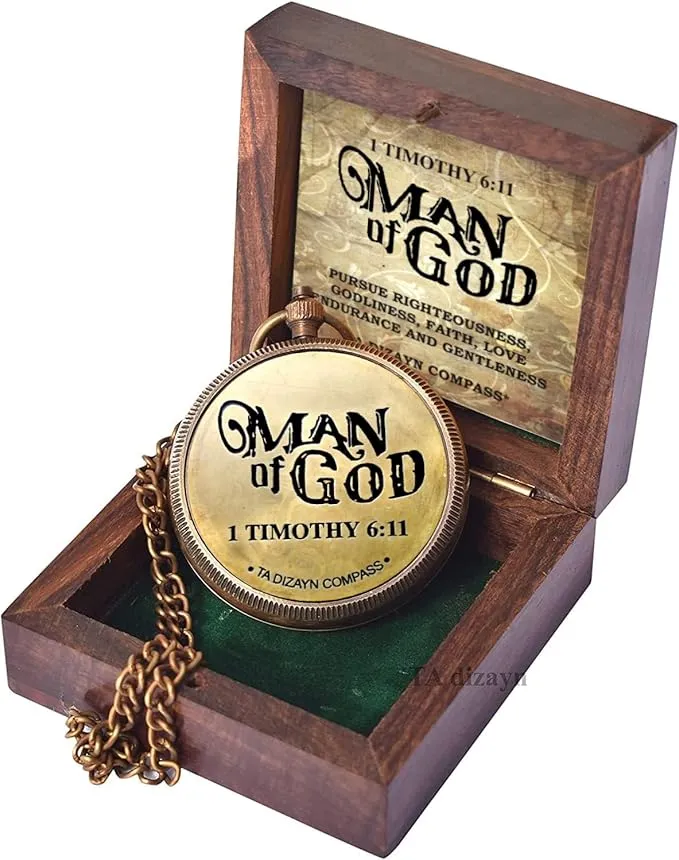 For I Know The Plans I Have For You, Jeremiah 29:11, Solid Brass Directional Engraved Compass, Baptism Gifts for Boys Girls, First Communion, Christian Gifts for Men, First Confirmation Gifts for Boys