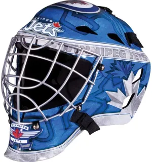 Franklin Sports Team Licensed NHL Hockey Goalie Face Mask - Goalie Mask for Kids Street Hockey - Youth NHL Team Street Hockey Masks