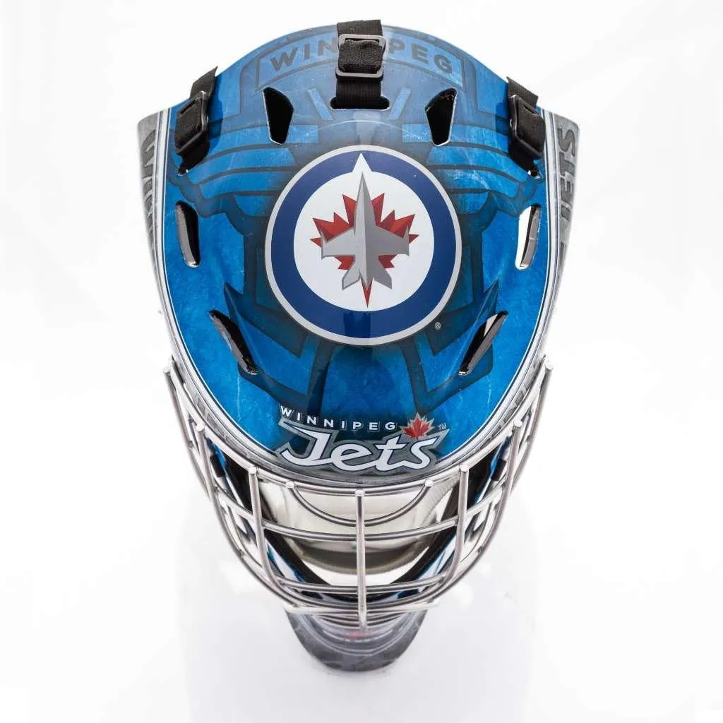 Franklin Sports Team Licensed NHL Hockey Goalie Face Mask - Goalie Mask for Kids Street Hockey - Youth NHL Team Street Hockey Masks