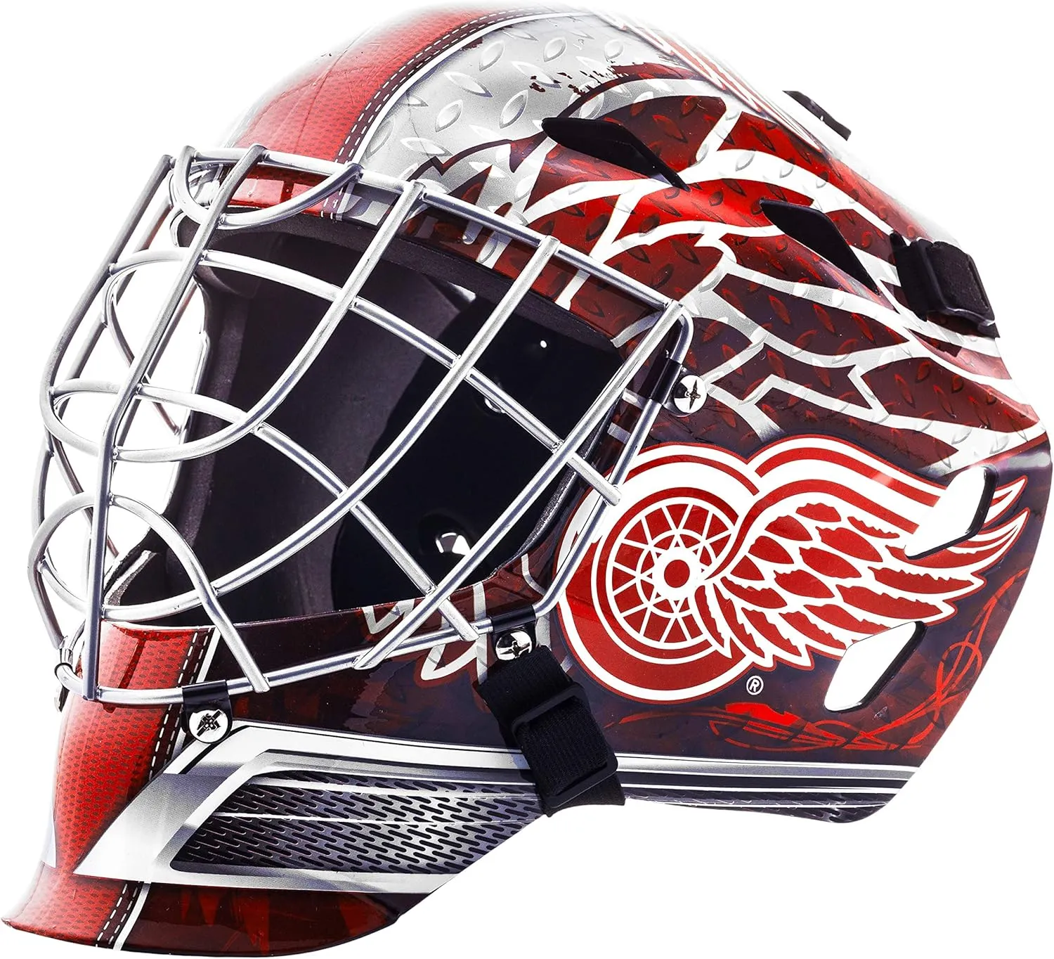Franklin Sports Team Licensed NHL Hockey Goalie Face Mask - Goalie Mask for Kids Street Hockey - Youth NHL Team Street Hockey Masks