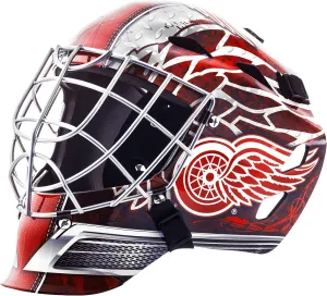Franklin Sports Team Licensed NHL Hockey Goalie Face Mask - Goalie Mask for Kids Street Hockey - Youth NHL Team Street Hockey Masks