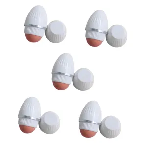 FRCOLOR 5pcs Volcanic Facial Oil Absorbing Roller Portable Oil Remover Tool for Makeup Freshness Compact Design for Travel Face Cleaner for All Occasions