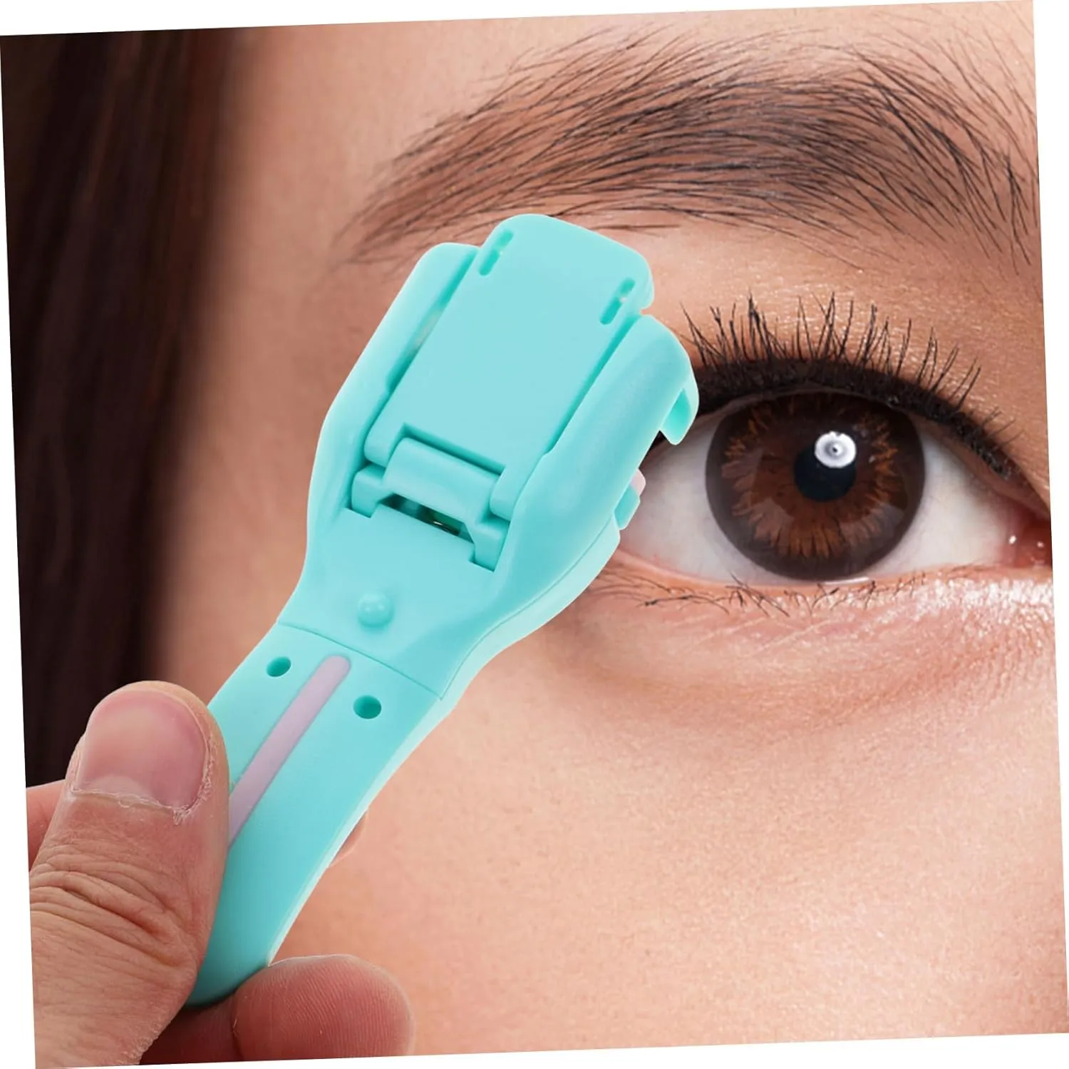 FRCOLOR 6pcs Eyelash Curler Refill Rubber Pads Lightweight Curling Tool for Effortless Eye Makeup for Friends Family Compact Use