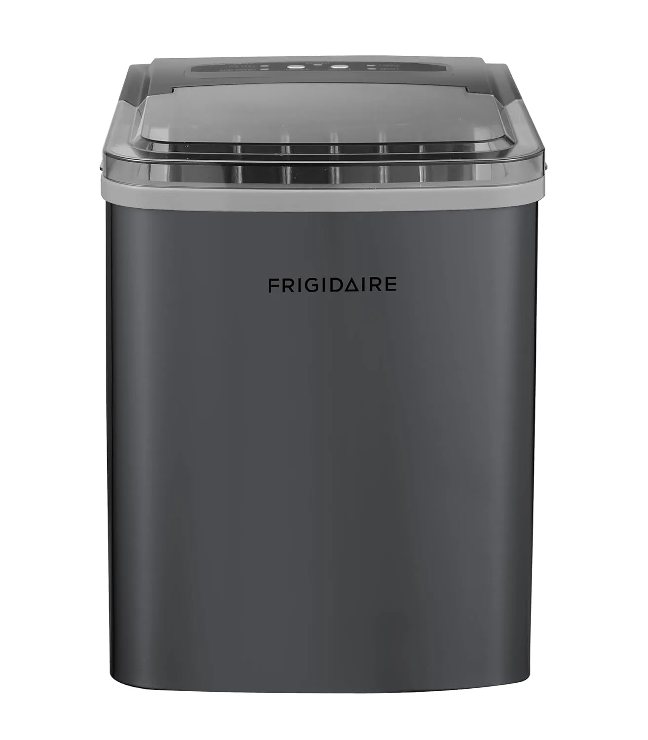 Frigidaire 26 Lbs per Day Portable Compact Maker, Ice Making Machine, Black Stainless, Medium