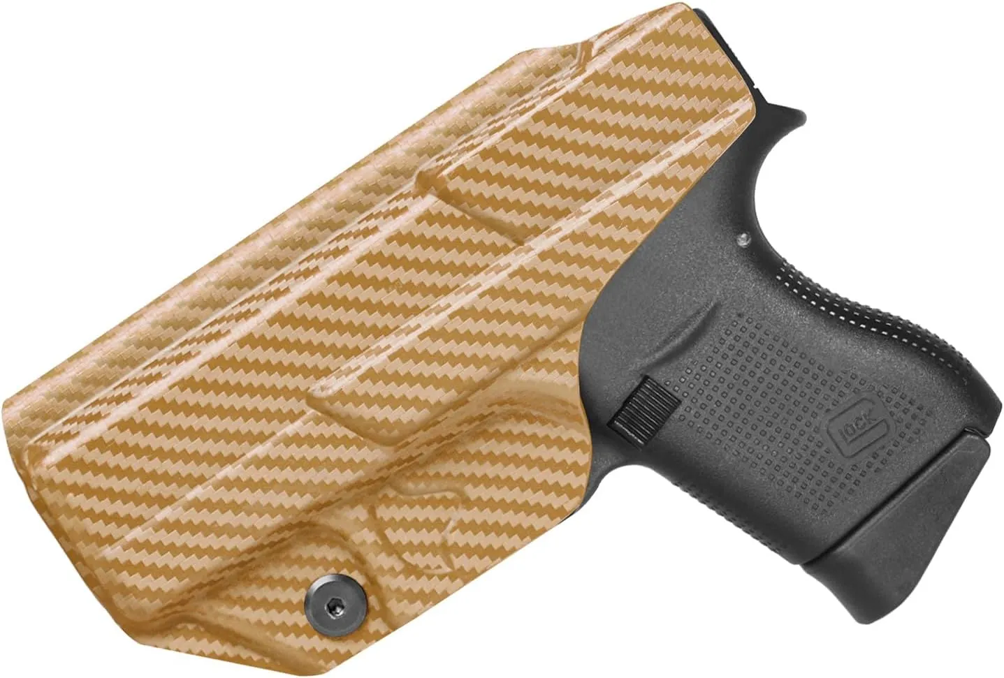 G43 Holster IWB Kydex Fit: Glock 43, 43X & 43X MOS Pistol – Inside Waistband Concealed Carry – Adjustable Cant & 'Posi-Click' Retention – No Wear - No Jitter - USA Made - Right Hand Draw
