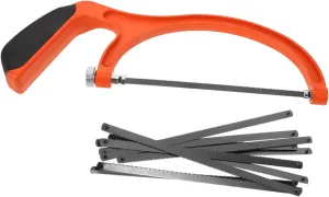 Gadpiparty Mini Saw Hand Saw Wood Carving Hacksaw Multi-functional Portable Bow Tool for Woodworking