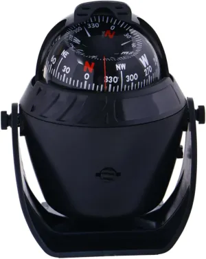 GANAZONO Night Navigation Aid: 12v Illuminated Marine Compass Jewel Pivot for Boat